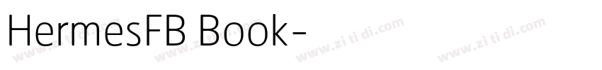HermesFB Book字体转换